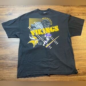 Minnesota Vikings Vintage Single Stitch Shirt